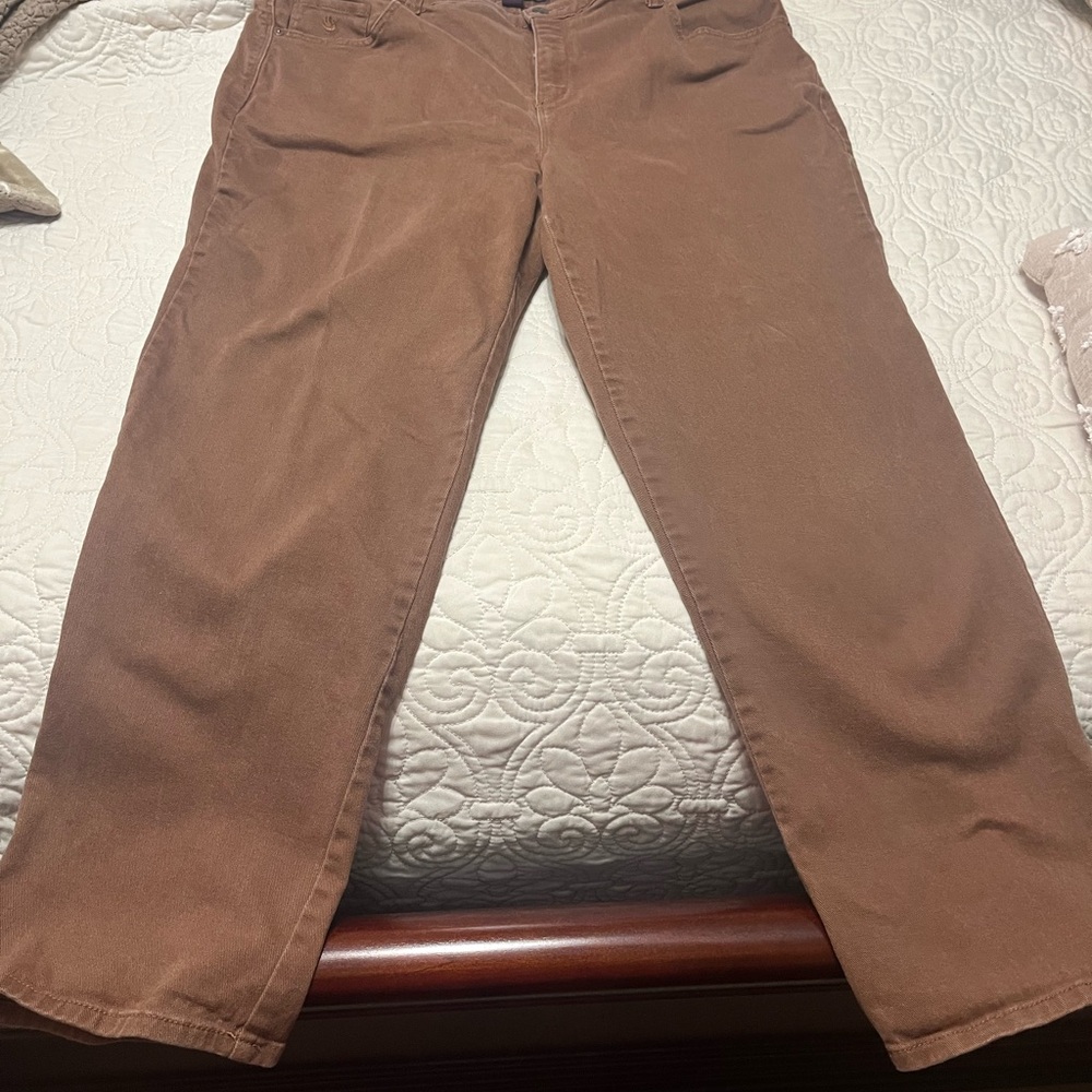 Gloria Vanderbilt Brown Jeans